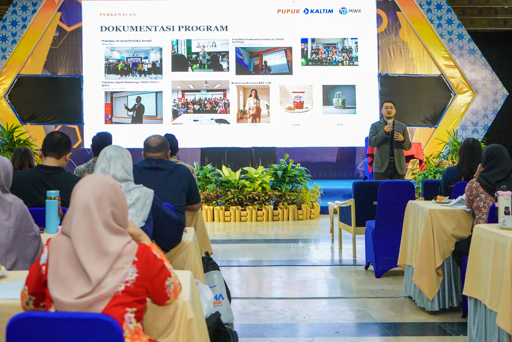 GEMA UMK Pupuk Kaltim, Dorong Transformasi Digital Usaha Binaan Lewat Pemanfaatan AI